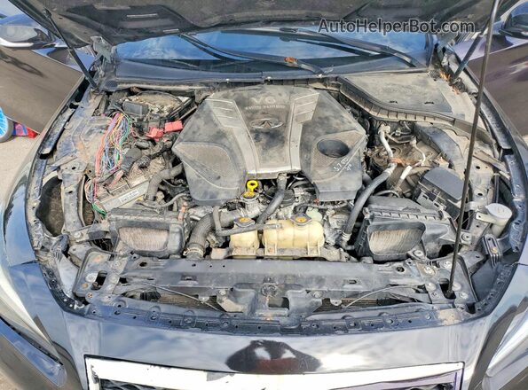 JN1EV7AR3HM830072 2017 INFINITI Q50 Black Սալոնի հետևի տեսք