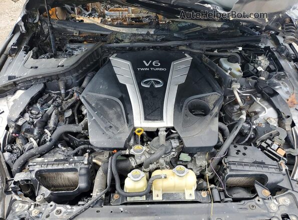 JN1EV7AR3JM444810 2018 INFINITI Q50 Silver Սալոնի հետևի տեսք