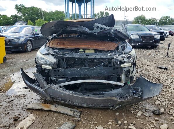 JN1EV7AR3JM444810 2018 INFINITI Q50 Silver Դիմացի տեսք