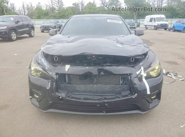 JN1EV7AR4JM436490 2018 INFINITI Q50 Black Front view
