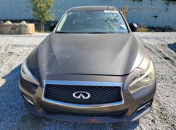 JN1EV7AR5HM838979 2017 INFINITI Q50 Brown Widok z przodu