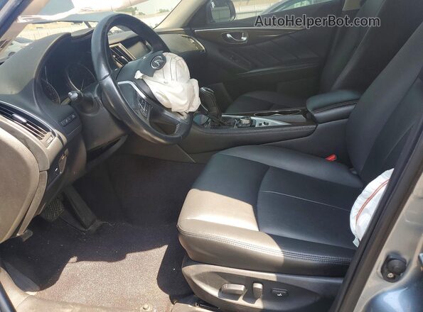 JN1EV7AR6KM551982 2019 INFINITI Q50 Blue Вид салону спереду