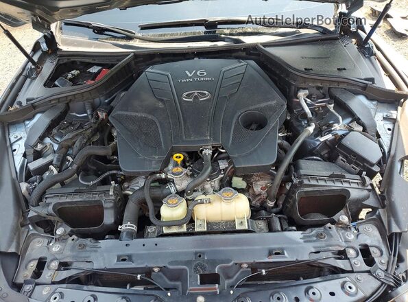 JN1EV7AR6KM551982 2019 INFINITI Q50 Blue Вид задньої частини салону