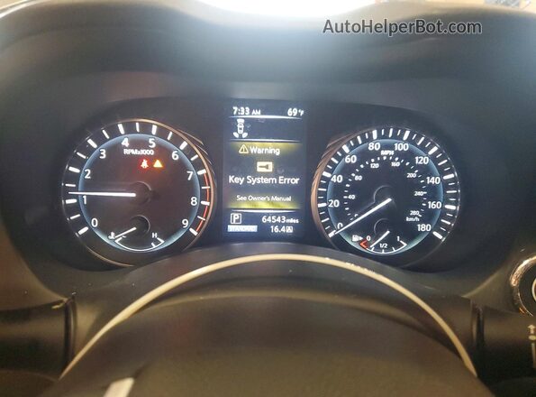 JN1EV7AR6KM558530 2019 INFINITI Q50 Серый Вид щитка приборов