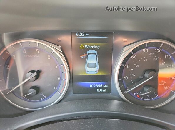 JN1EV7AR7HM830673 2017 INFINITI Q50 Gray Вид щитка приладів