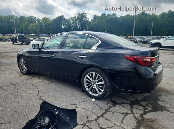 JN1EV7AR7JM611380 2018 INFINITI Q50 Black Rear left