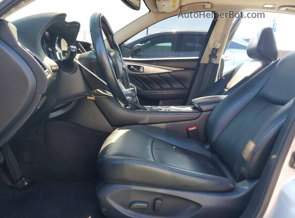 JN1EV7AR8LM255329 2020 INFINITI Q50 Silver Вид салону спереду