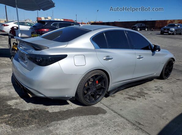 JN1EV7AR8LM255329 2020 INFINITI Q50 Silver Задня права чверть
