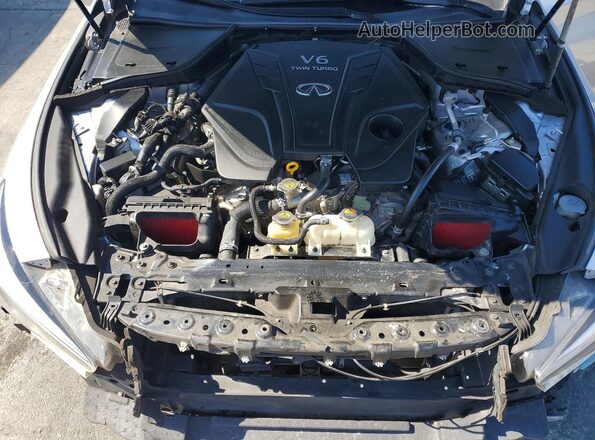 JN1EV7AR8LM255329 2020 INFINITI Q50 Silver Вид задньої частини салону