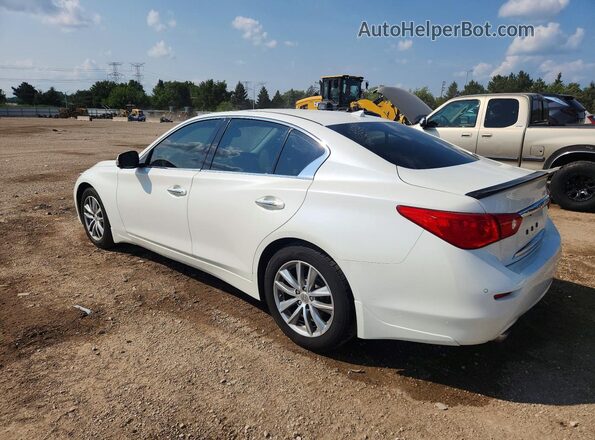 JN1EV7AR9HM832540 2017 INFINITI Q50 White უკანა მარცხენა