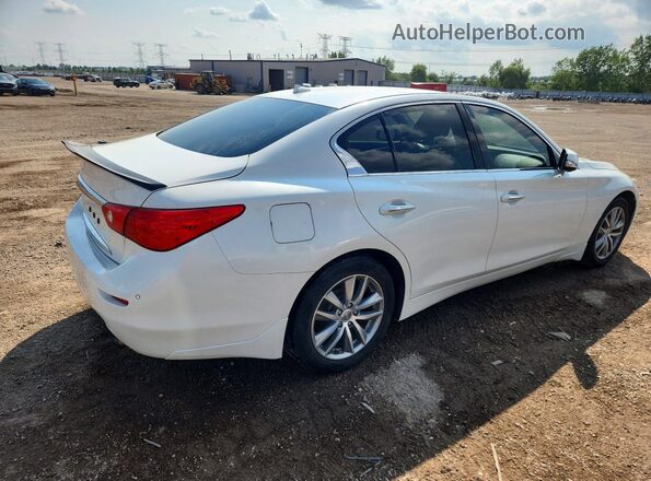 JN1EV7AR9HM832540 2017 INFINITI Q50 White უკანა მარჯვენა