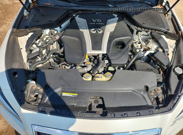 JN1EV7AR9HM832540 2017 INFINITI Q50 White უკანა სალონის ხედი