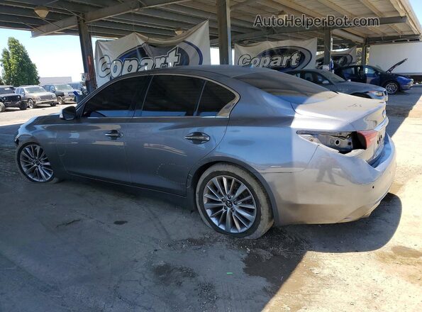 JN1EV7BP3MM702437 2021 INFINITI Q50 Gray Հետևի ձախ