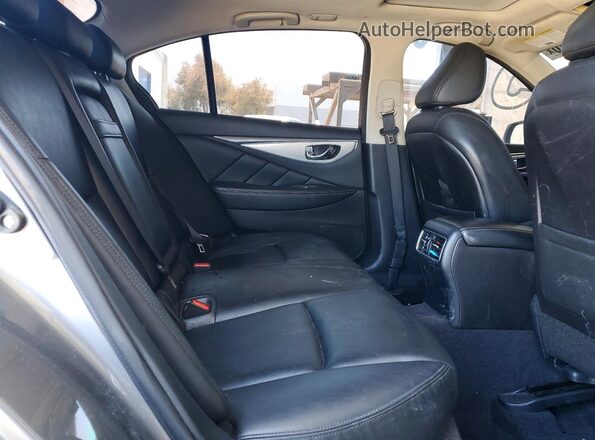 JN1EV7BP3MM702437 2021 INFINITI Q50 Gray Հետևի նստատեղերի տեսք