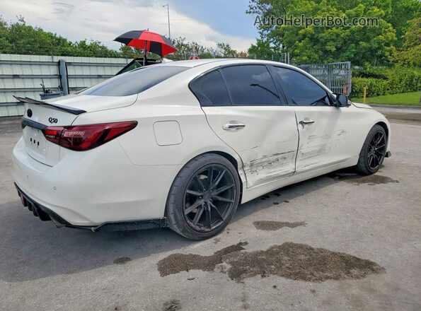 JN1EV7BP3MM706973 2021 INFINITI Q50 White Հետևի աջ