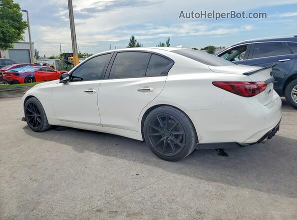 JN1EV7BP3MM706973 2021 INFINITI Q50 White Հետևի ձախ