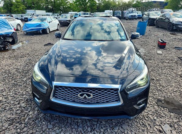 JN1EV7BR7MM754073 2021 INFINITI Q50 Black Դիմացի տեսք