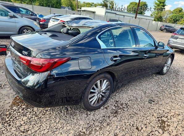 JN1EV7BR7MM754073 2021 INFINITI Q50 Black Հետևի աջ