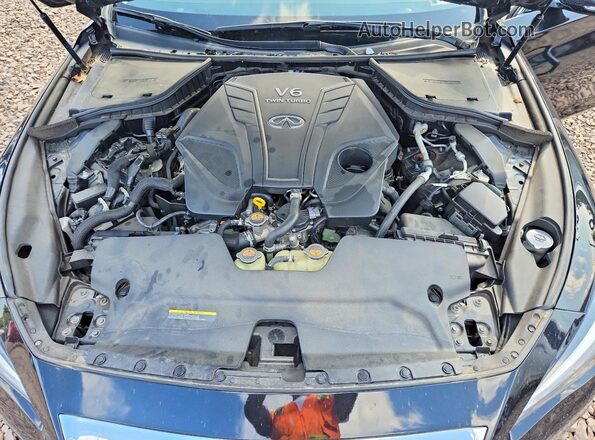 JN1EV7BR7MM754073 2021 INFINITI Q50 Black Սալոնի հետևի տեսք