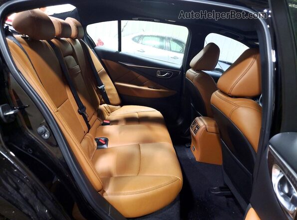 JN1EV7CR5MM756208 2021 INFINITI Q50 Black Rear seats view