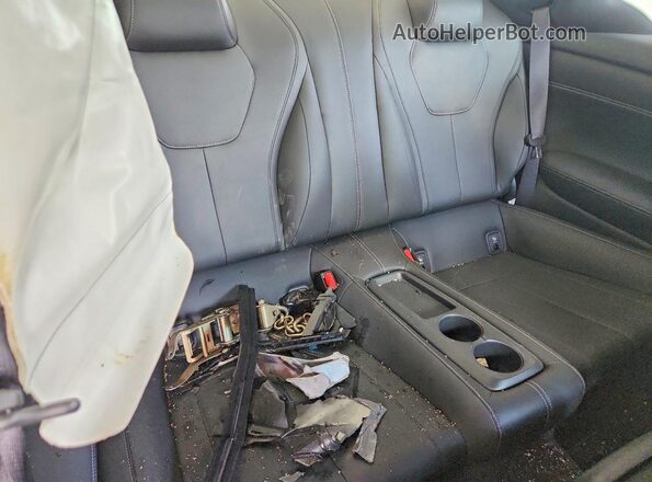 JN1EV7EK9HM360286 2017 INFINITI Q60 Gray Widok tylnych siedzeń