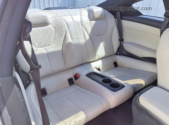 JN1EV7EKXHM363231 2017 INFINITI Q60 Серый Вид задних сидений