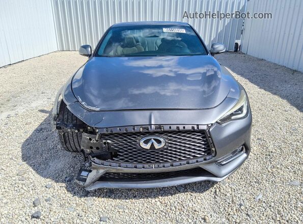 JN1EV7EKXHM363231 2017 INFINITI Q60 Серый Вид спереди