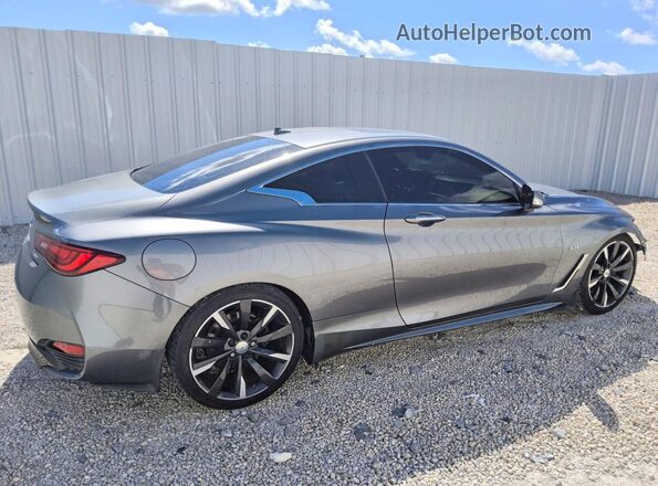 JN1EV7EKXHM363231 2017 INFINITI Q60 Серый Задняя правая четверть