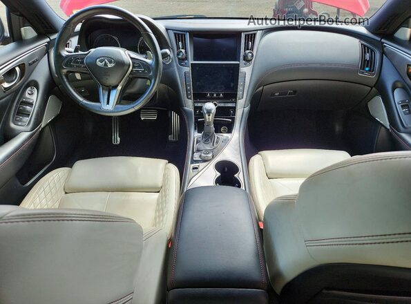 JN1FV7AP4LM630412 2020 INFINITI Q50 Red Dashboard view