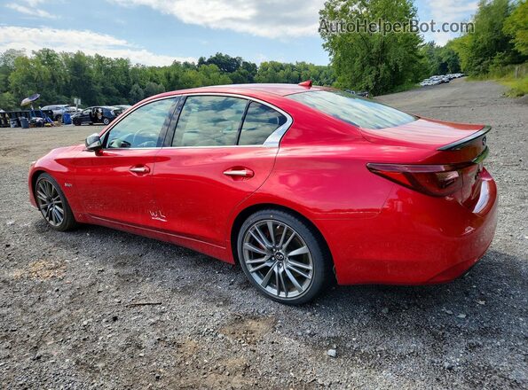 JN1FV7AP4LM630412 2020 INFINITI Q50 Red Rear left