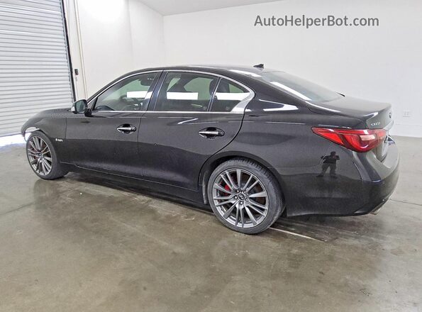 JN1FV7AP7JM461502 2018 INFINITI Q50 Black Հետևի ձախ