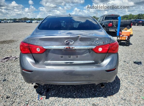 JN1FV7AP8HM850594 2017 INFINITI Q50 Gray Вид ззаду