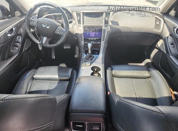 JN1FV7AP8HM850594 2017 INFINITI Q50 Gray Вид панелі приладів