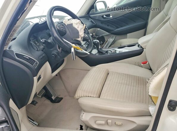 JN1FV7AP9HM851382 2017 INFINITI Q50 Белый Вид салона спереди
