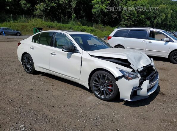 JN1FV7AR1KM830485 2019 INFINITI Q50 White Front right