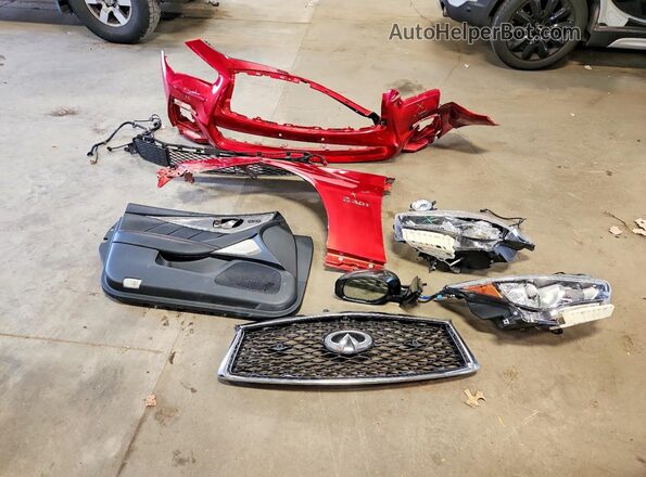 JN1FV7AR6LM660741 2020 INFINITI Q50 Красный Вид подкапотного пространства