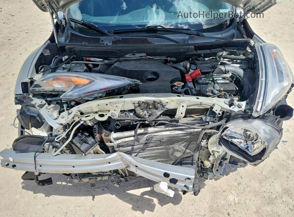JN8AF5MV1HT754576 2017 NISSAN JUKE Silver Вид підкапотного простору