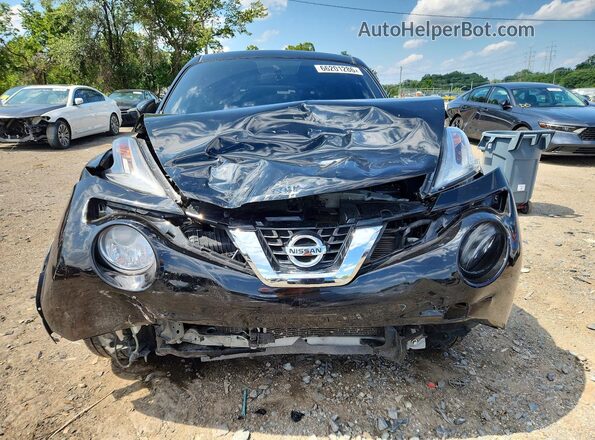 JN8AF5MV2GT653044 2016 NISSAN JUKE Black Դիմացի տեսք