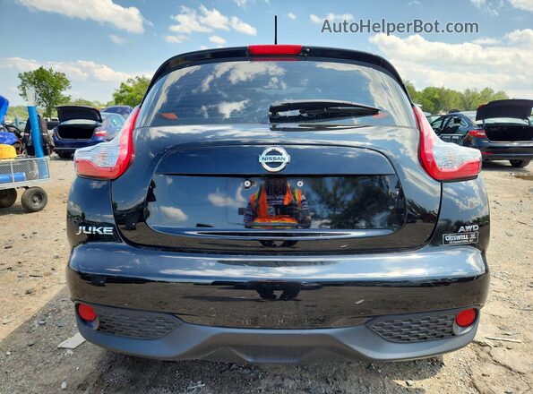 JN8AF5MV2GT653044 2016 NISSAN JUKE Black Հետևի տեսք