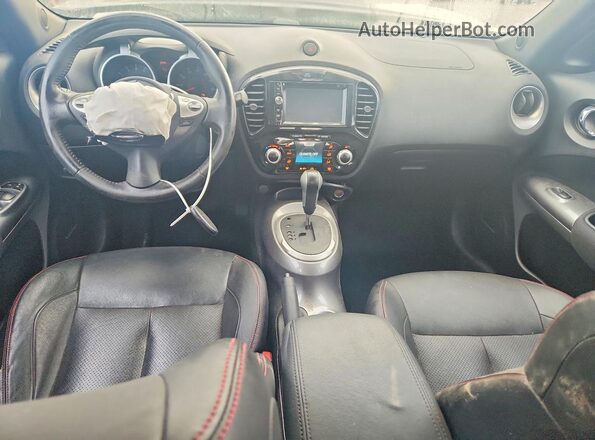 JN8AF5MV3HT753915 2017 NISSAN JUKE Black Առջևի վահանակի տեսք