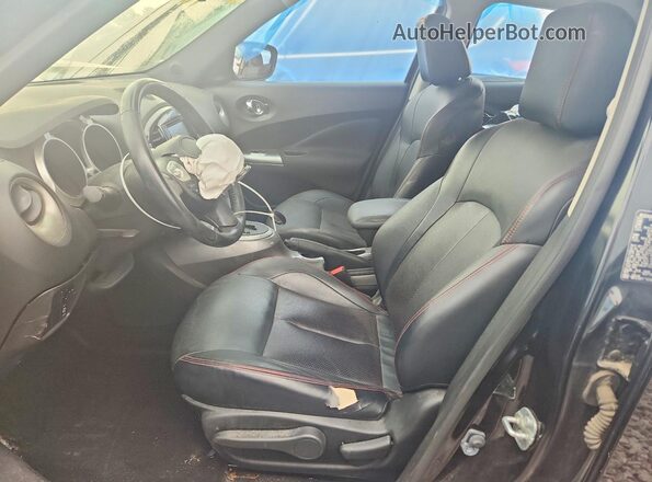 JN8AF5MV3HT753915 2017 NISSAN JUKE Black Սալոնի դիմացի տեսք