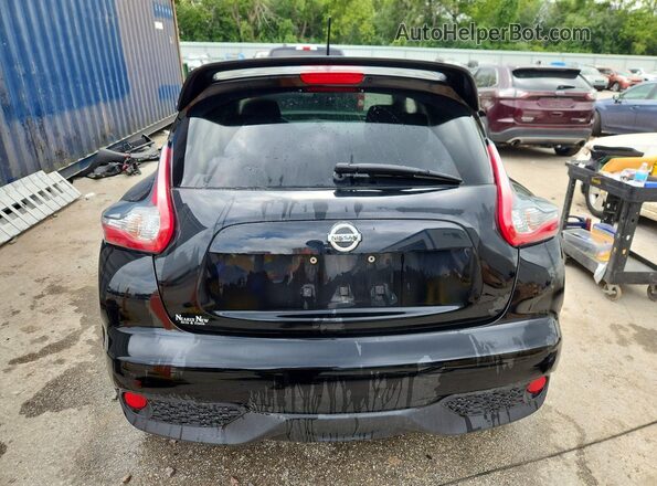 JN8AF5MV3HT753915 2017 NISSAN JUKE Black Հետևի տեսք