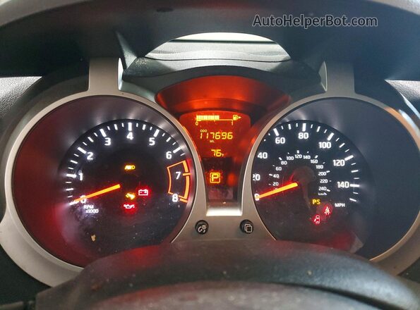 JN8AF5MVXHT752518 2017 NISSAN JUKE Black Vista del cuadro de instrumentos