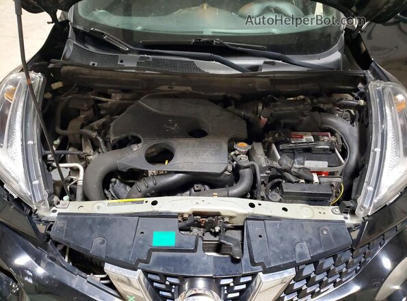 JN8AF5MVXHT752518 2017 NISSAN JUKE Black Vista del compartimento del motor