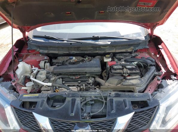 JN8AT2MT2GW005899 2016 NISSAN ROGUE Red Vista trasera