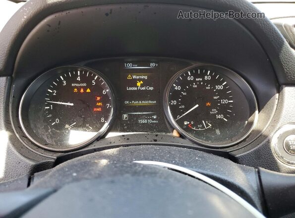 JN8AT2MT2HW153083 2017 NISSAN ROGUE Black Vista del cuadro de instrumentos