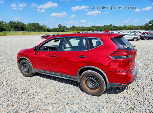 JN8AT2MT2HW385649 2017 NISSAN ROGUE Красный Задняя левая четверть