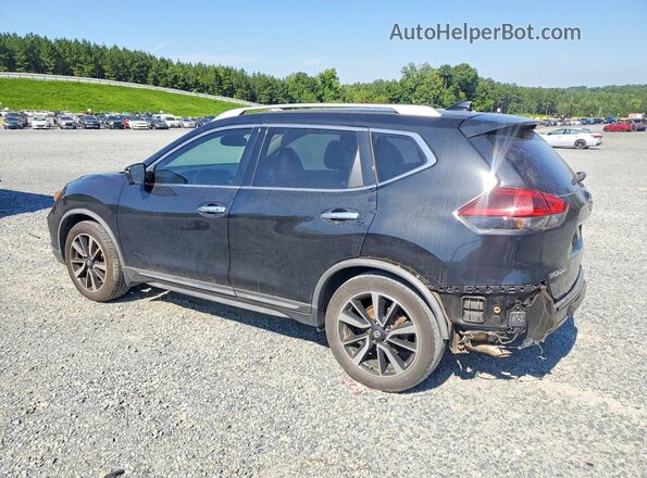 JN8AT2MT4JW470126 2018 NISSAN ROGUE Черный Задняя левая четверть