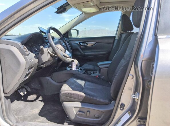 JN8AT2MT4KW261602 2019 NISSAN ROGUE Gray Widok wnętrza z przodu