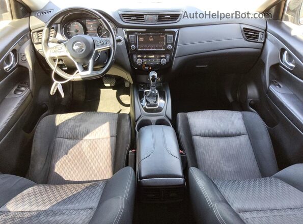 JN8AT2MT4KW261602 2019 NISSAN ROGUE Gray Widok deski rozdzielczej